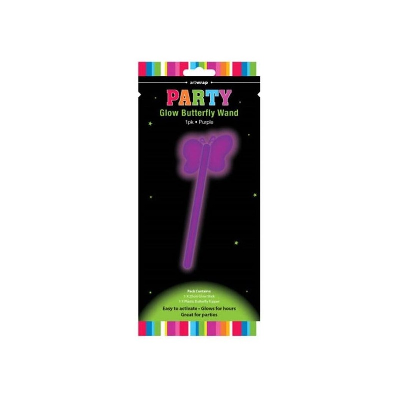 Party Glow Butterfly Wand
