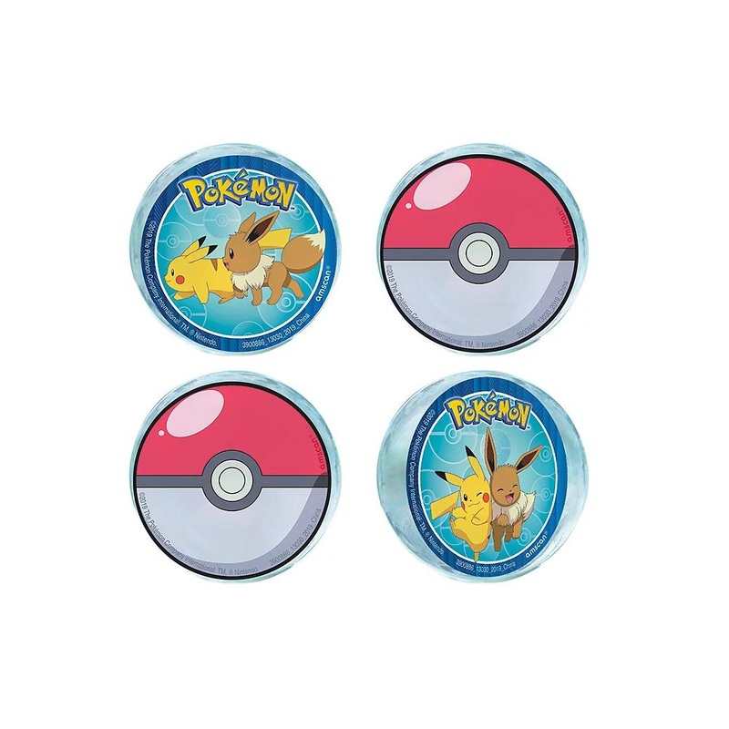 Pokemon Bounce Balls 4pk