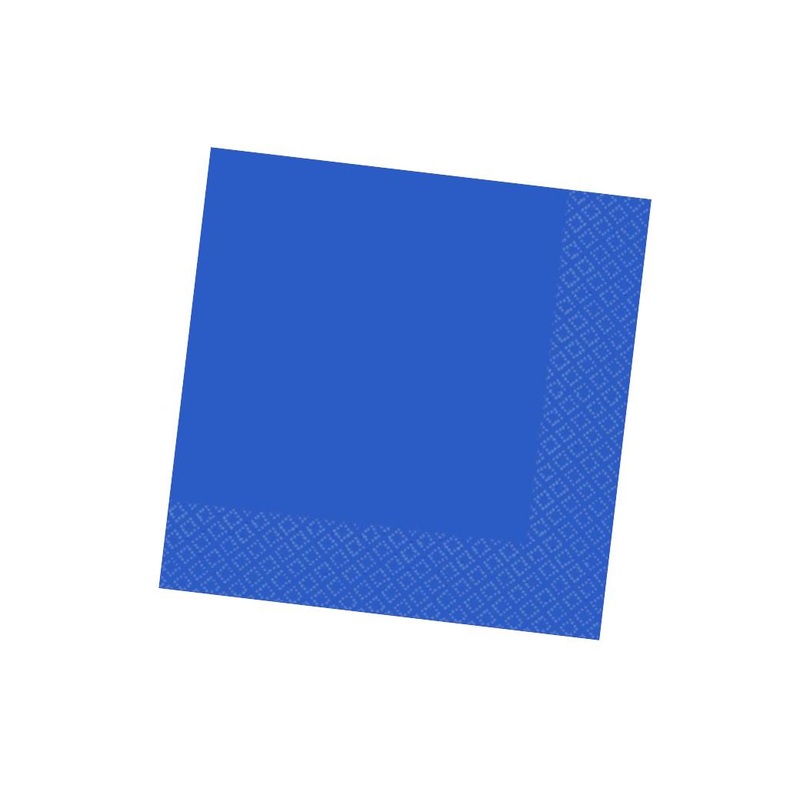 Royal Blue Lunch Napkins 40pk