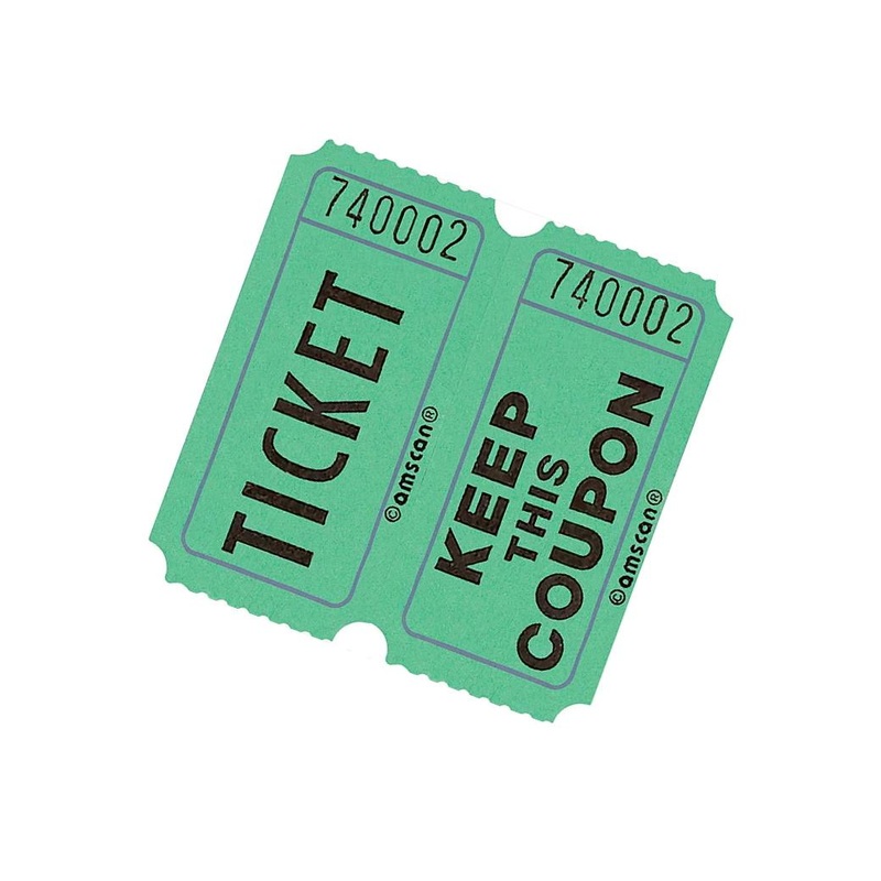 Tickets - Keep this Coupon 25pk