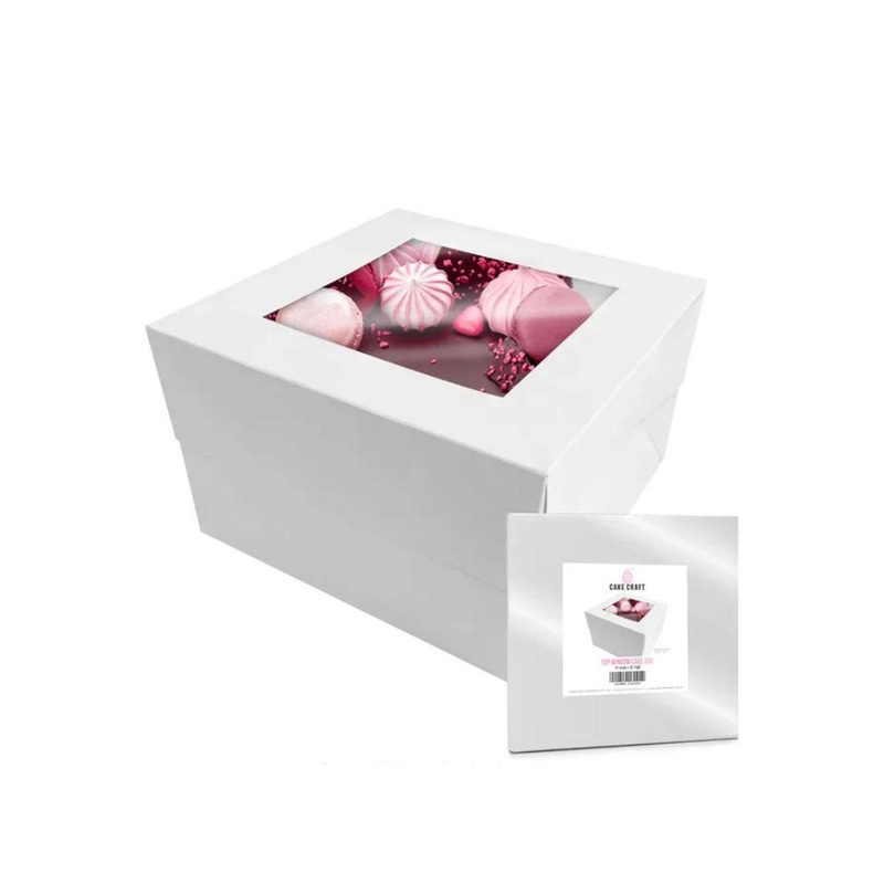 12" Tall Window Cake Box - 14"