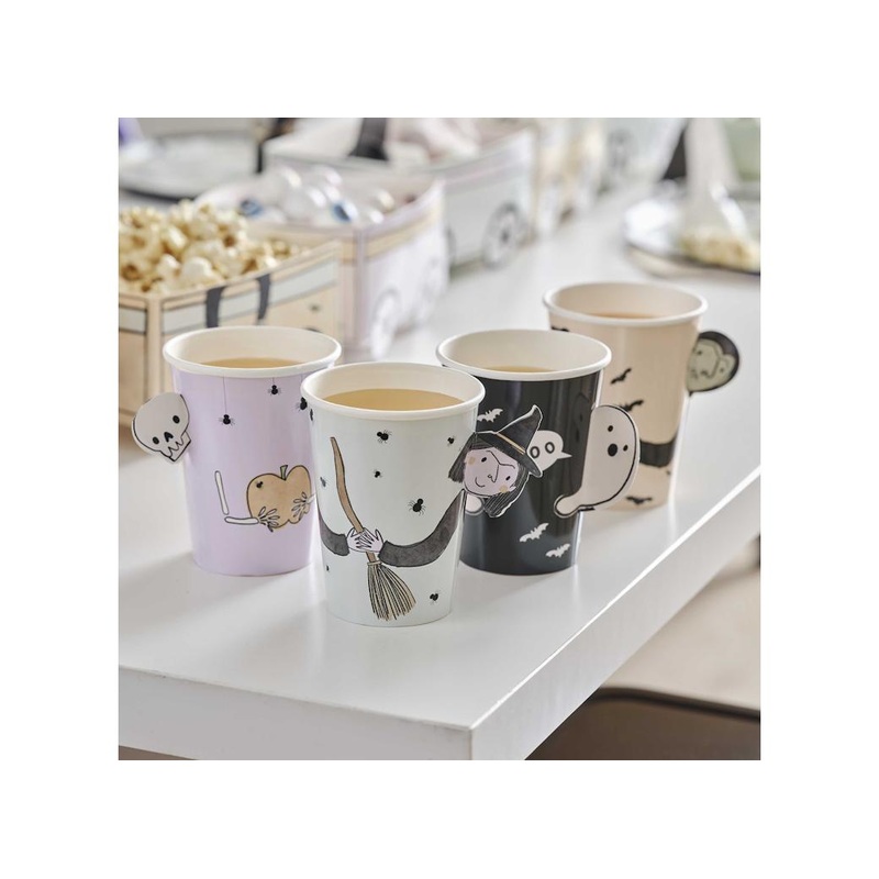 Boo Crew Halloween Character Cups 8pk