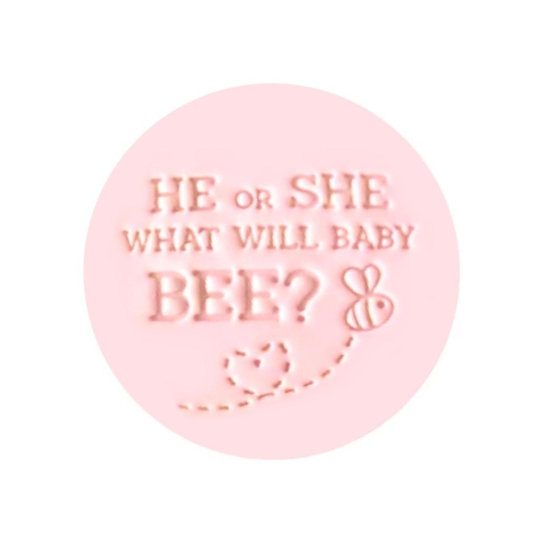 Little Biskut What Will Baby Bee? Embosser