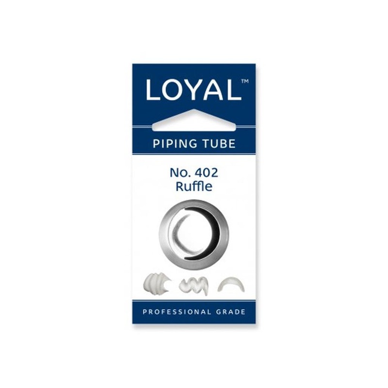 Loyal Ruffle Piping Tip #402