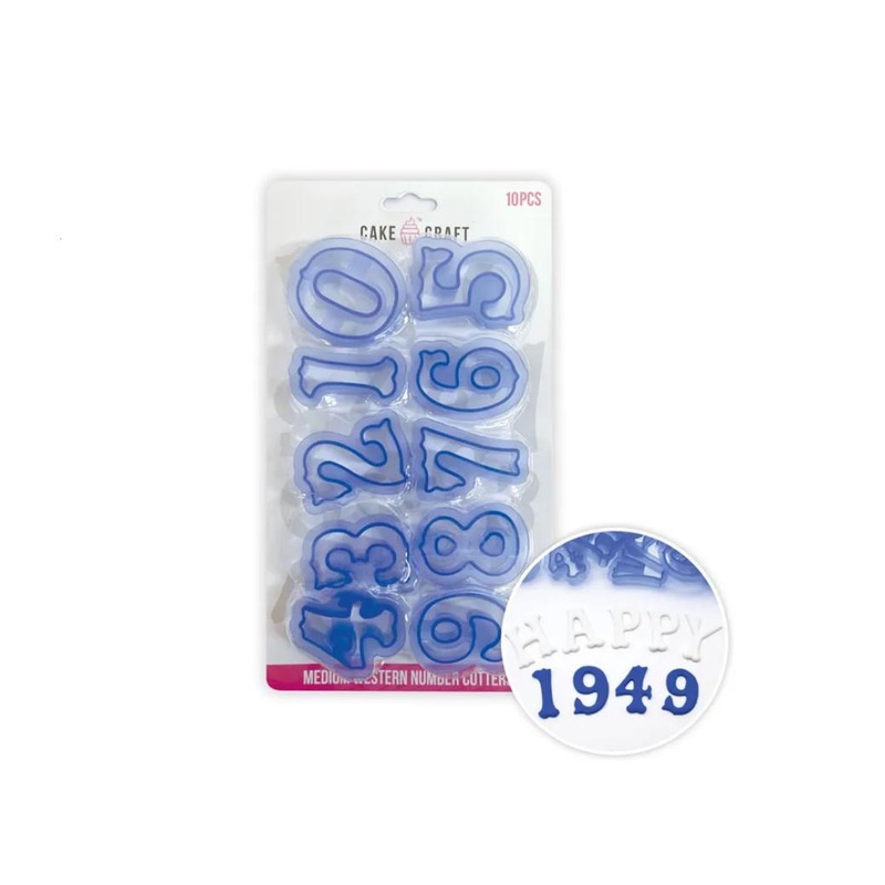 Medium Number Cutter Set - Western