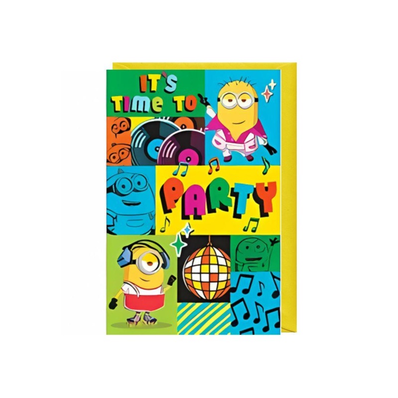 Minions Birthday Card