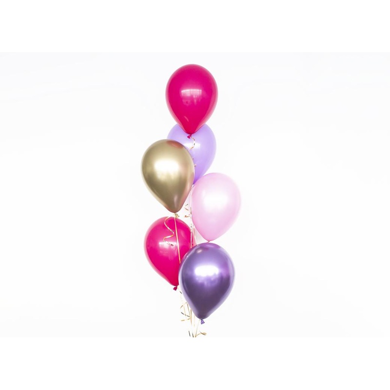 Plain Balloon Mix - Princess 6pk