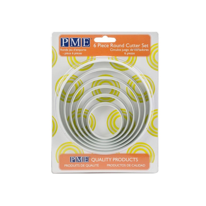 PME Round Cutters 6pce Set