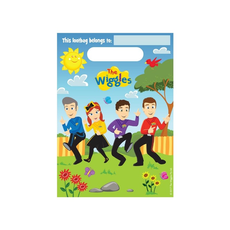 The Wiggles Loot Bags 8pk