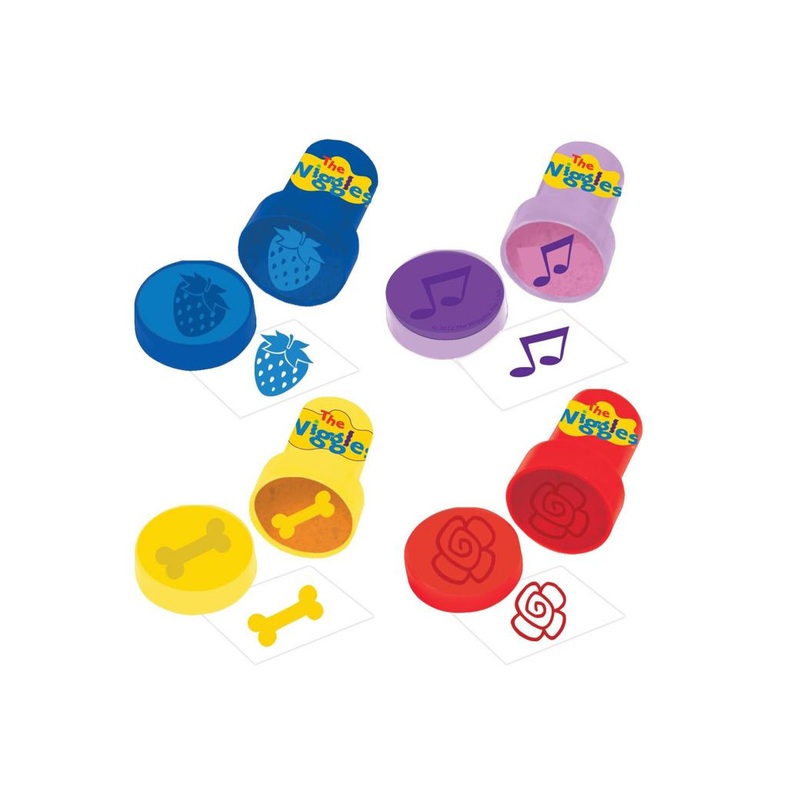 The Wiggles Stampers 4pk