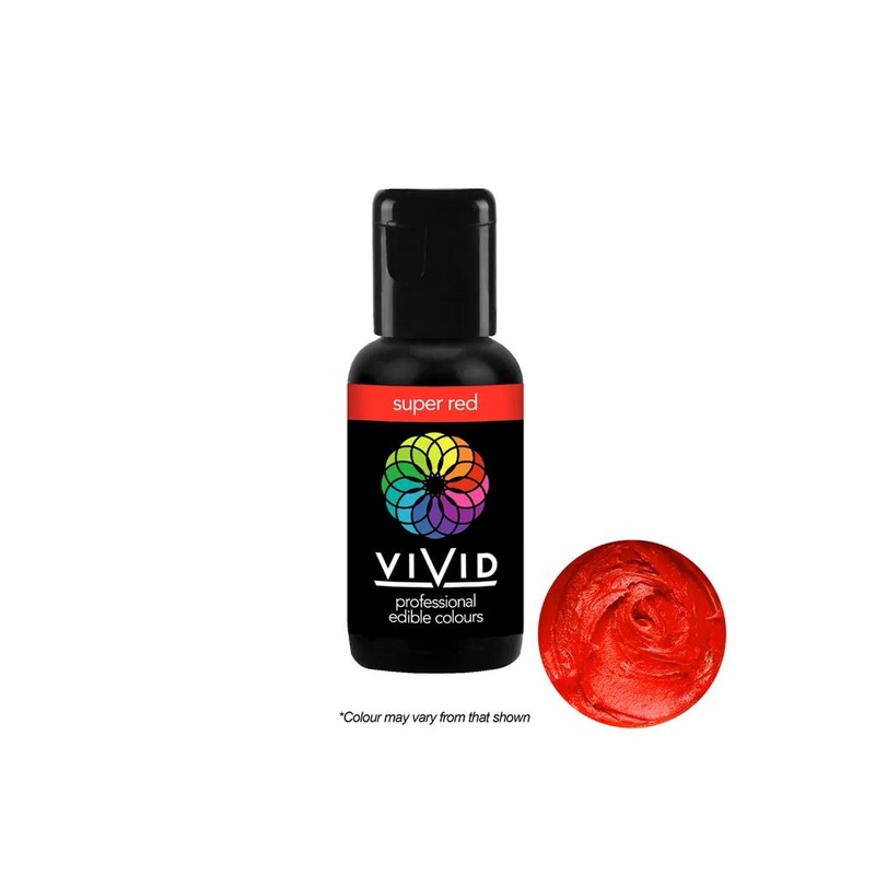 Vivid Gel Colour - Super Red