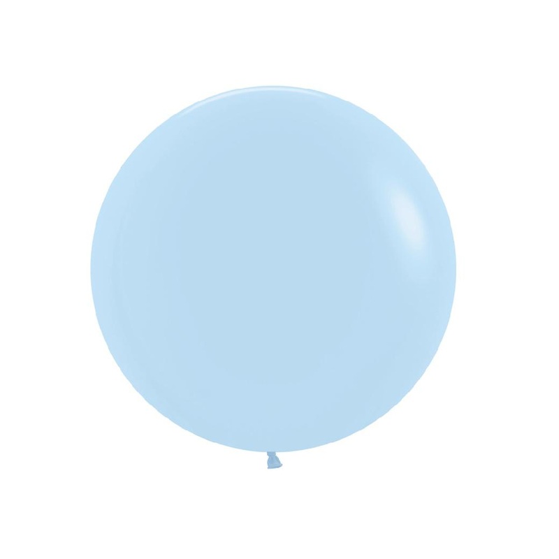 60cm Balloon - Matte Blue