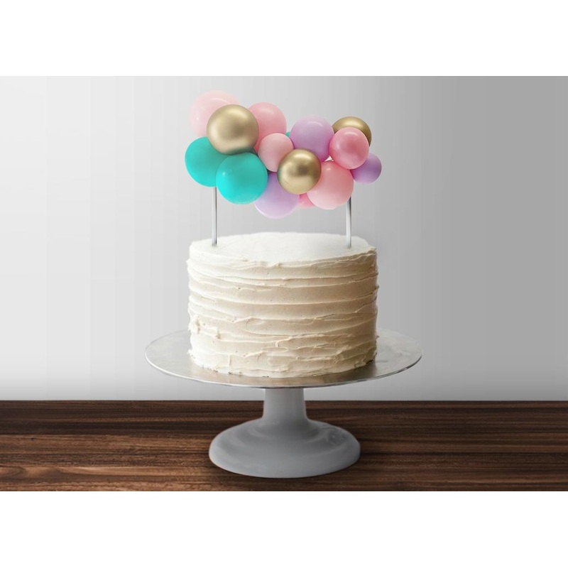 Balloon Garland Cake Topper - Unicorn