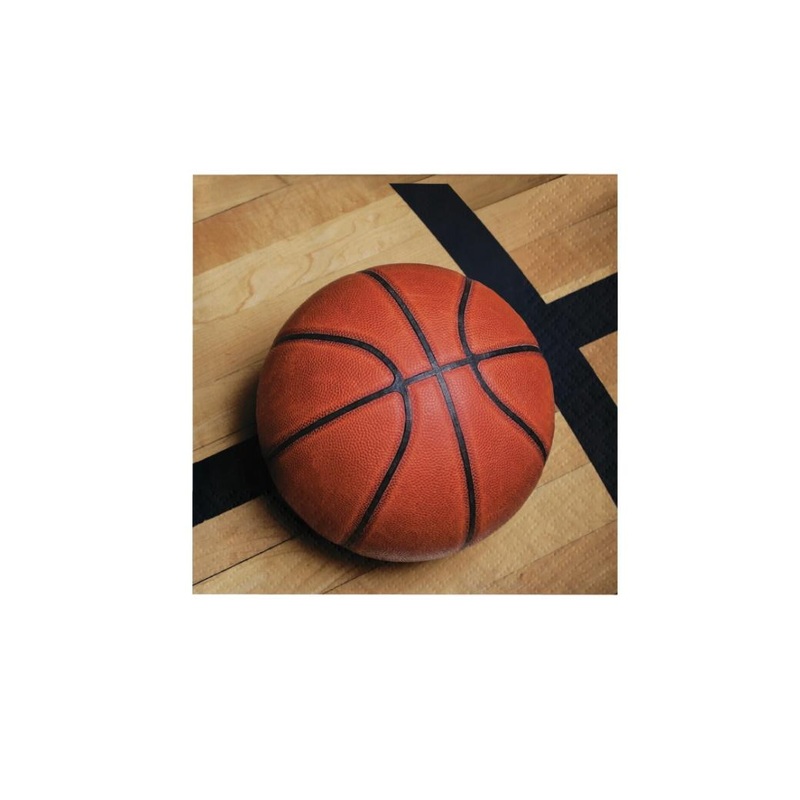 Basketball Fan Beverage Napkins 16pk