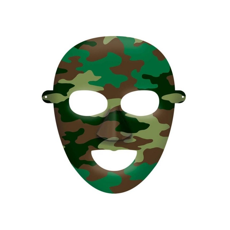Camouflage Masks 8pk