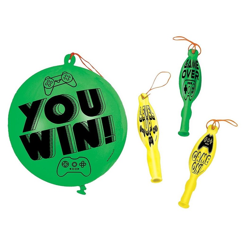 Level Up Punch Balloons 4pk