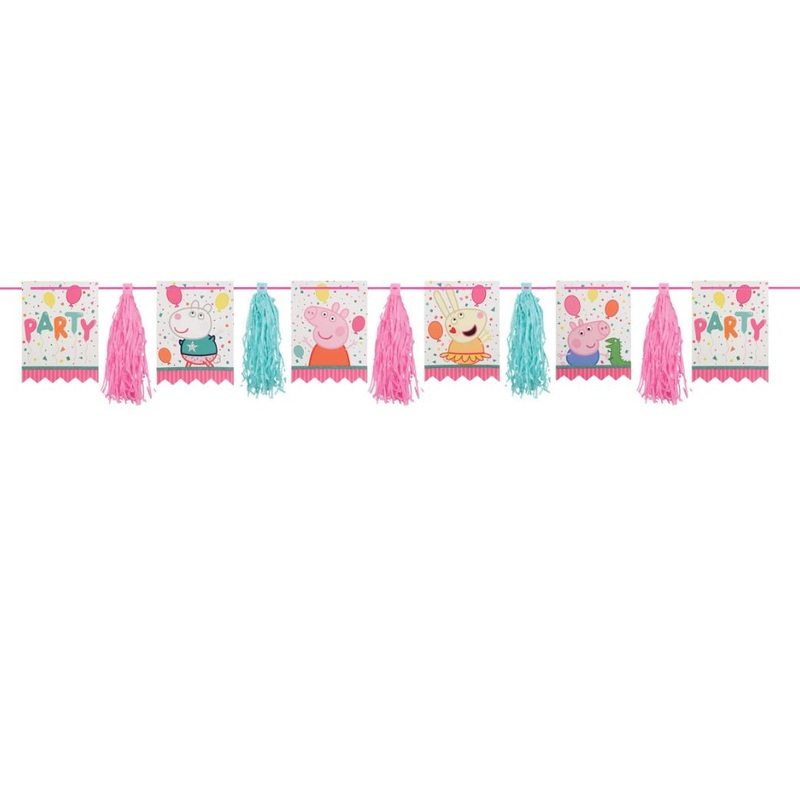 Peppa Pig Pennant & Tassel Garland