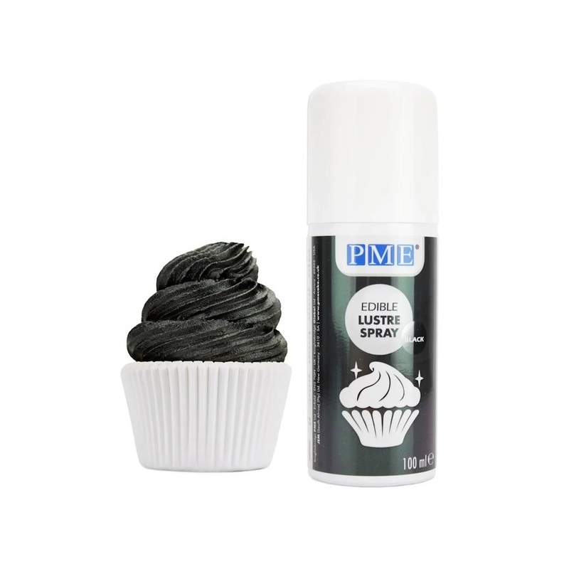PME Edible Lustre Spray Black