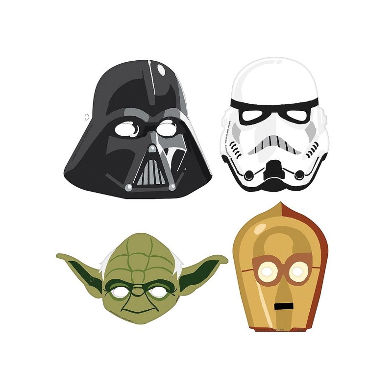 Star Wars Galaxy Masks 8pk