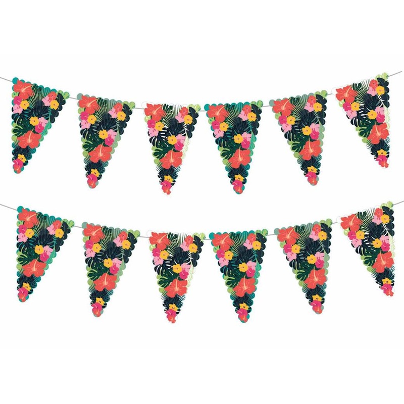 Tropical Floral Bunting