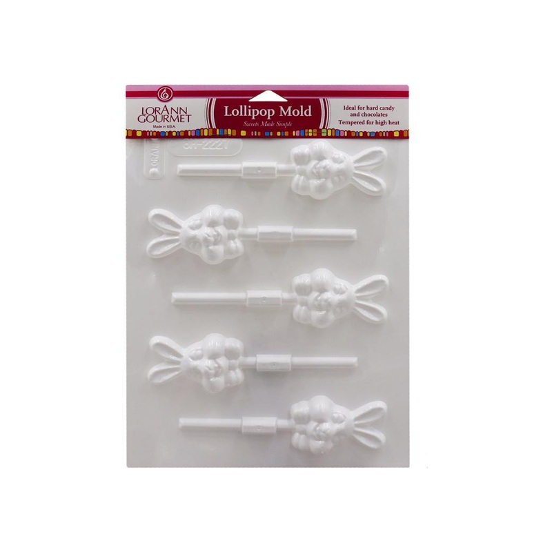 LorAnn Lollipop Mould - Rabbits