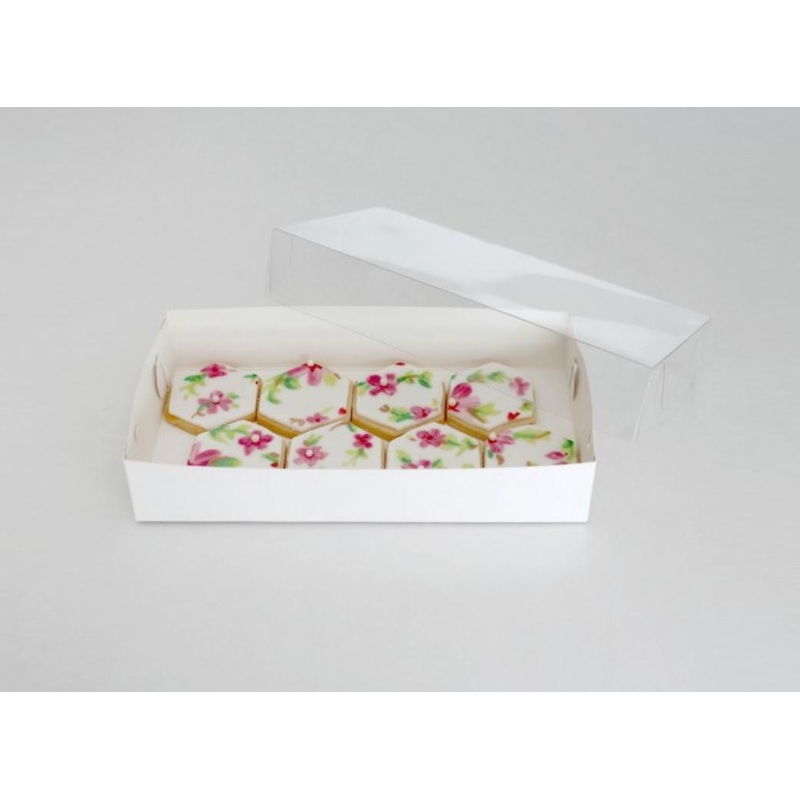 LOYAL Clear Lid Biscuit Box 9 x 4.5in