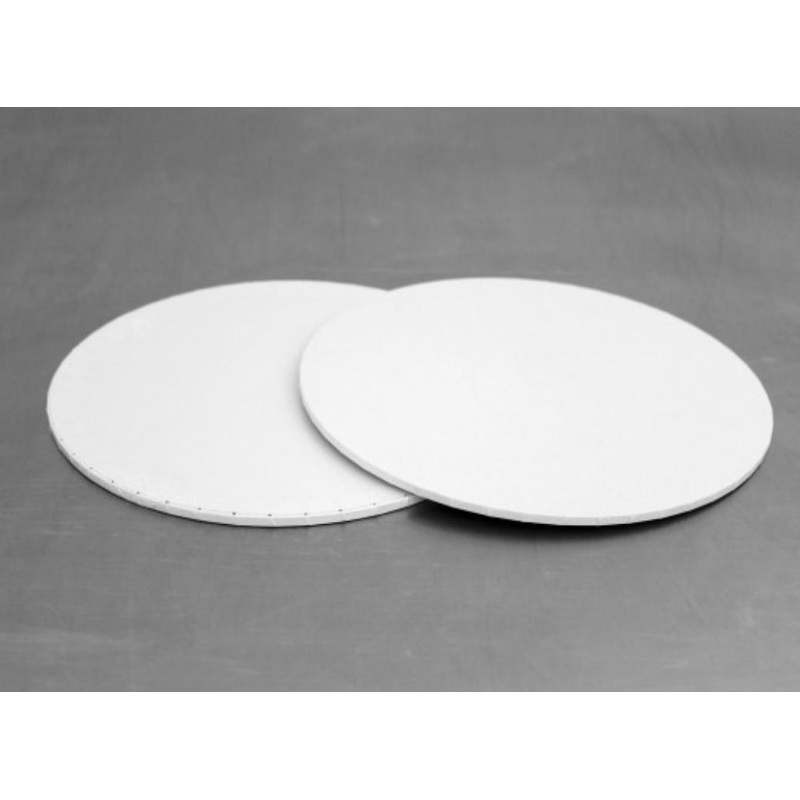 LOYAL White Masonite Round Cake Board 12in