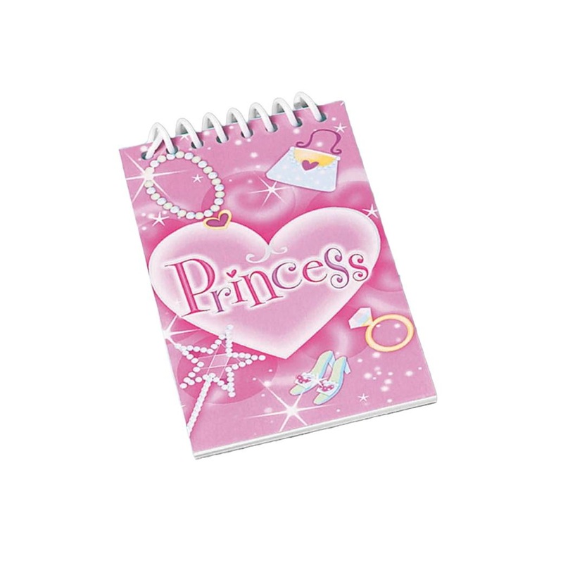 Princess Notepads 12pk