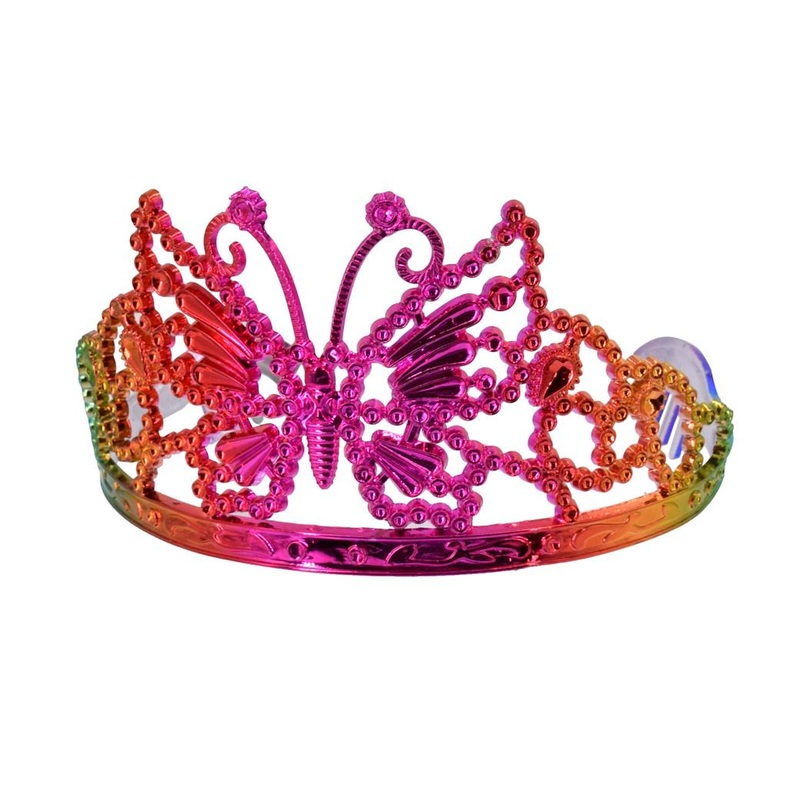 Rainbow Butterfly Tiara