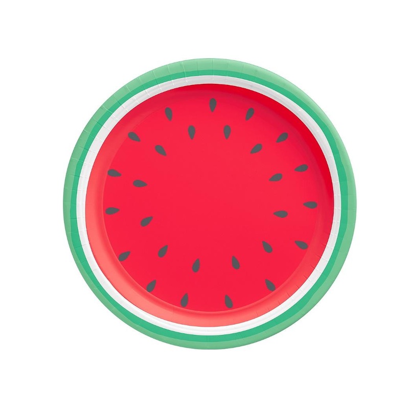Watermelon Dinner Plates 8pk
