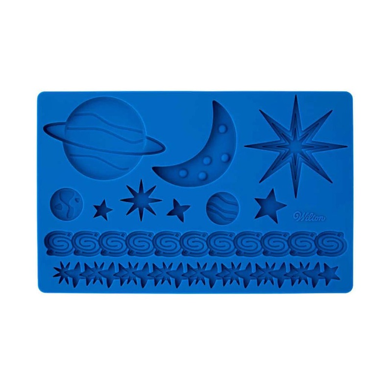 Wilton Silicone Fondant & Gumpaste Mould - Space