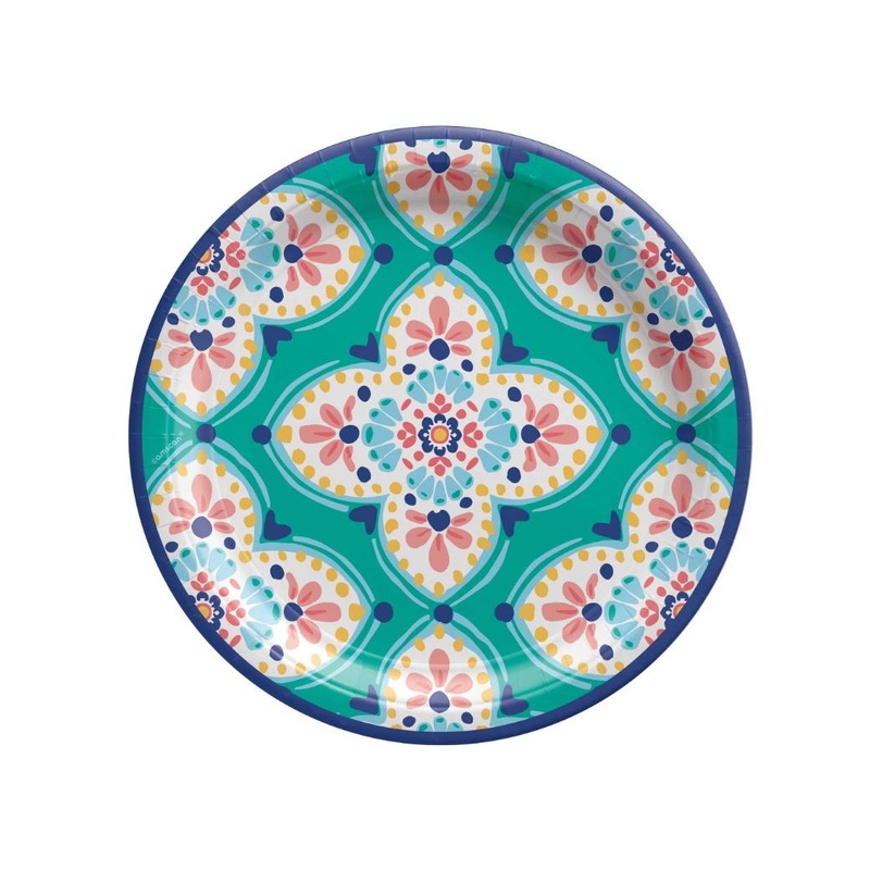 Boho Vibes Dinner Plates 8pk