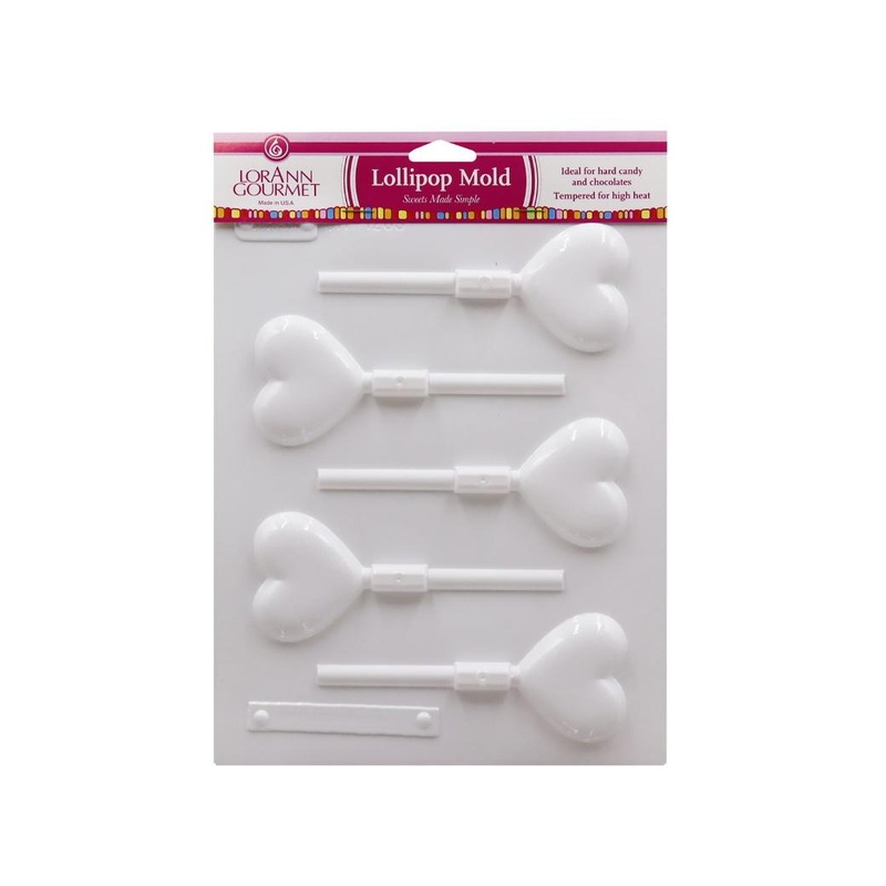 LorAnn Lollipop Mould - Heart