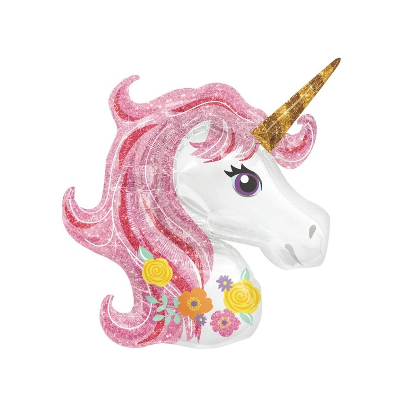 Magical Unicorn SuperShape Foil Balloon