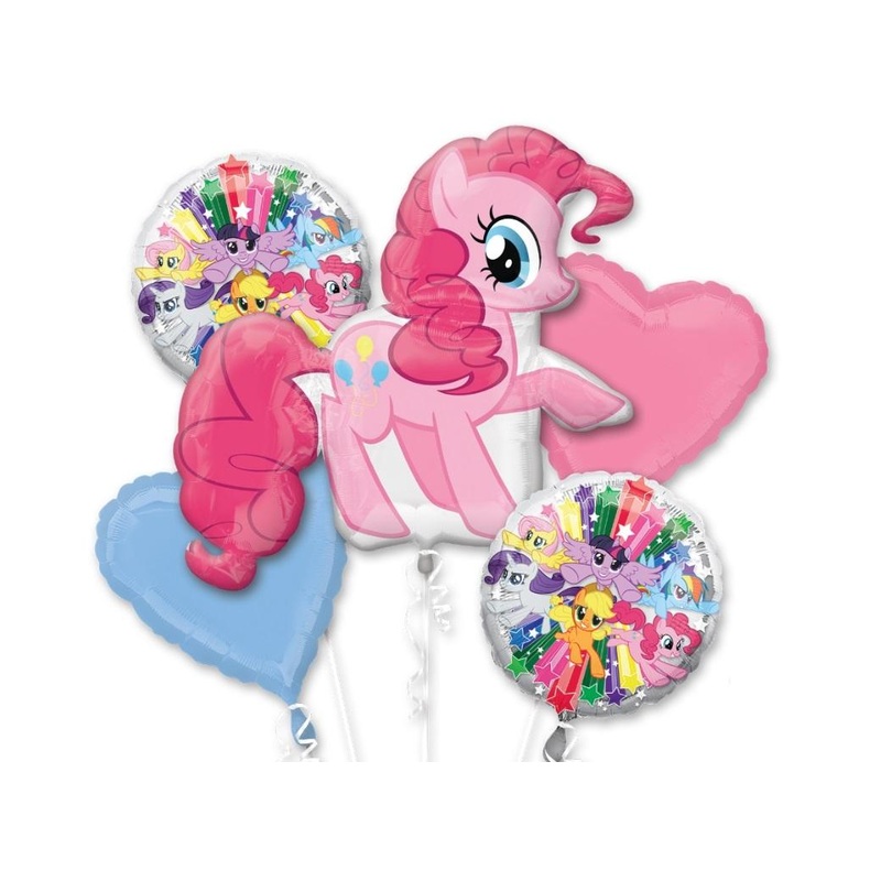Pinkie Pie Foil Balloon Bouquet