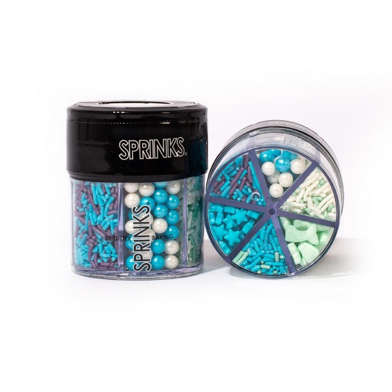 Sprinks 6 Cell Sprinkles - Blue Beyond