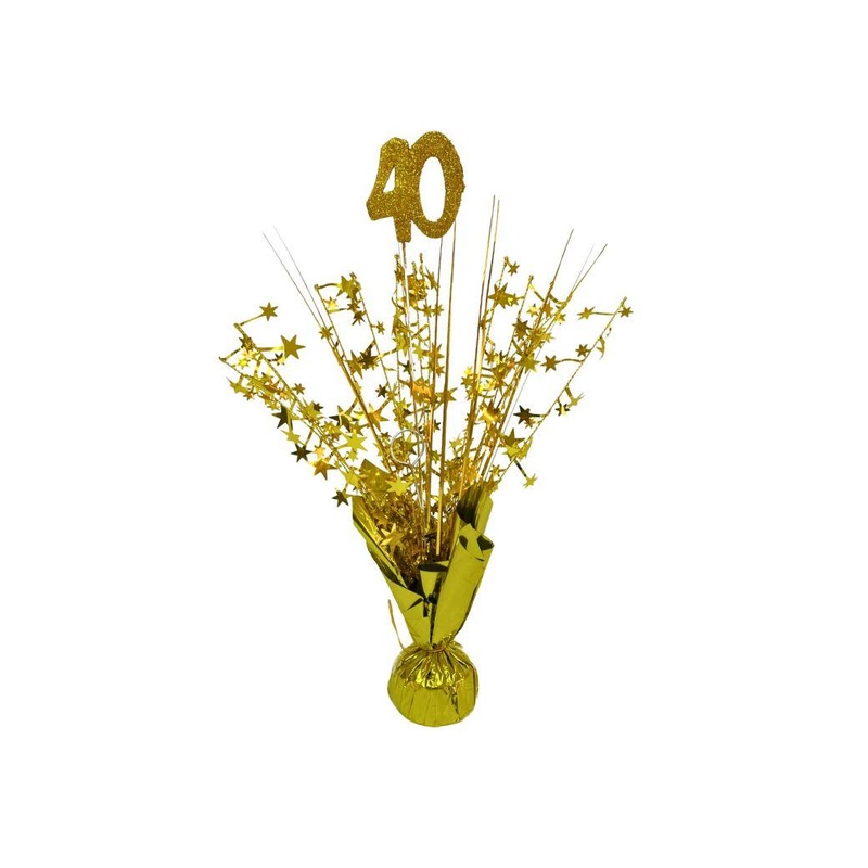 Table Centrepiece Spray Gold - 40