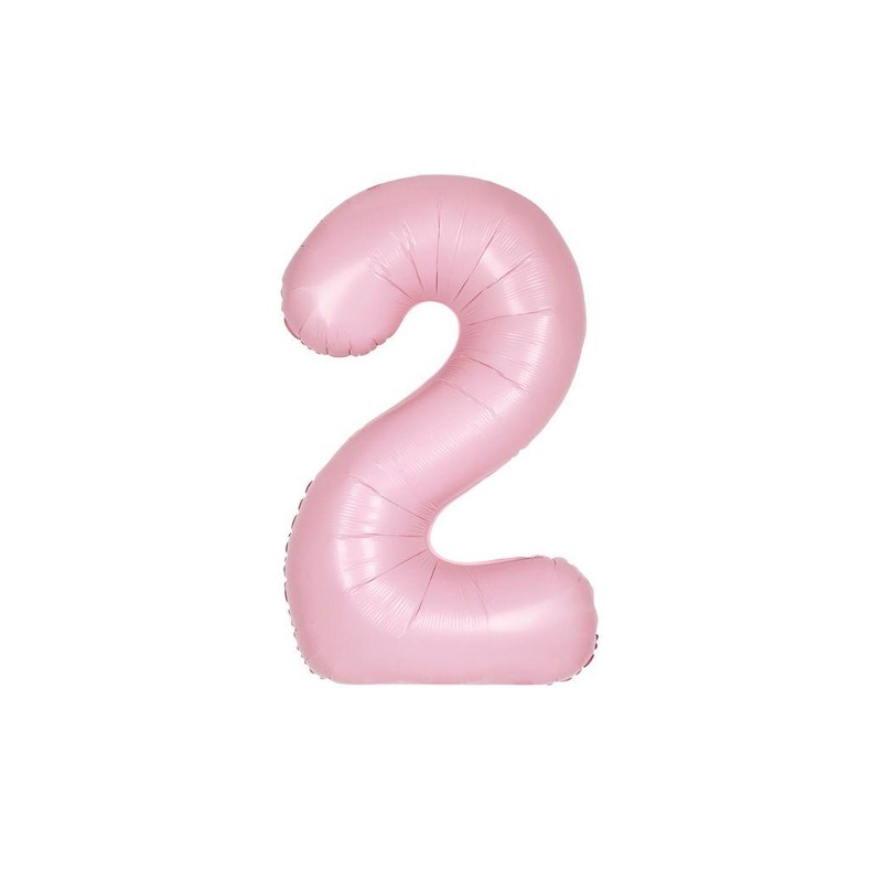 86cm Matte Lovely Pink Balloon - 2