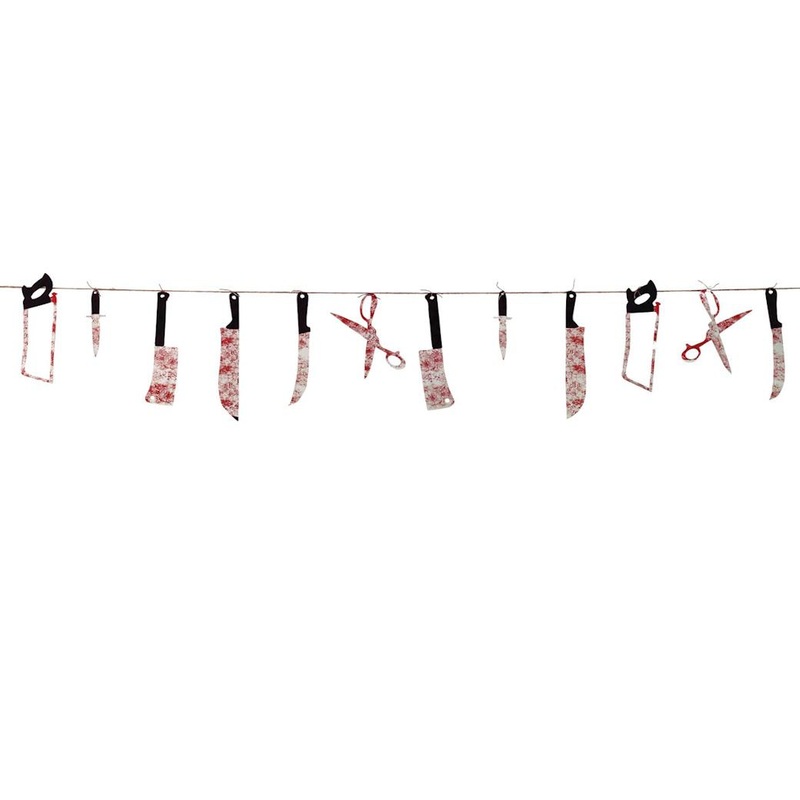 Bloody Weapons Hanging Garland
