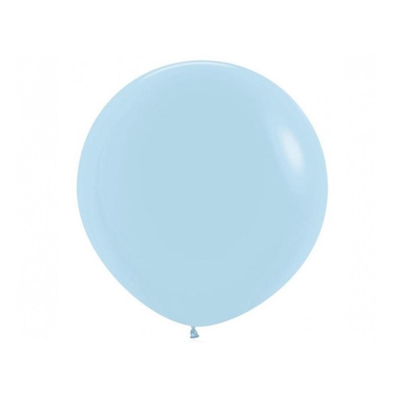 Jumbo Balloon - Pastel Matte Blue