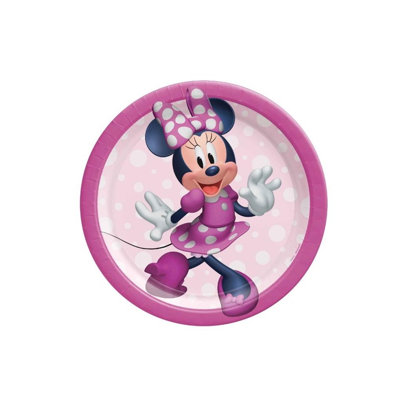 Minnie Mouse Forever Lunch Plates 8pk