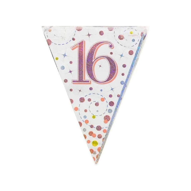 Sparkling Fizz Bunting Flags - 16