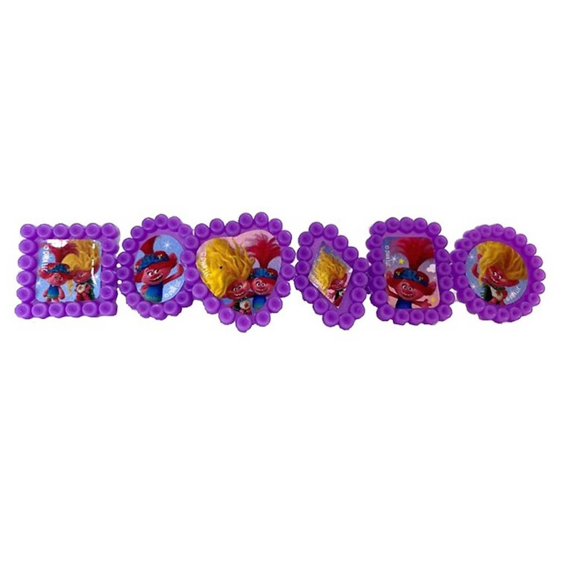 Trolls Band Together Ring Favours 6pk