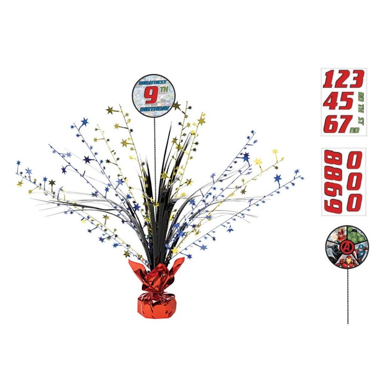 Avengers Add An Age Table Centrepiece