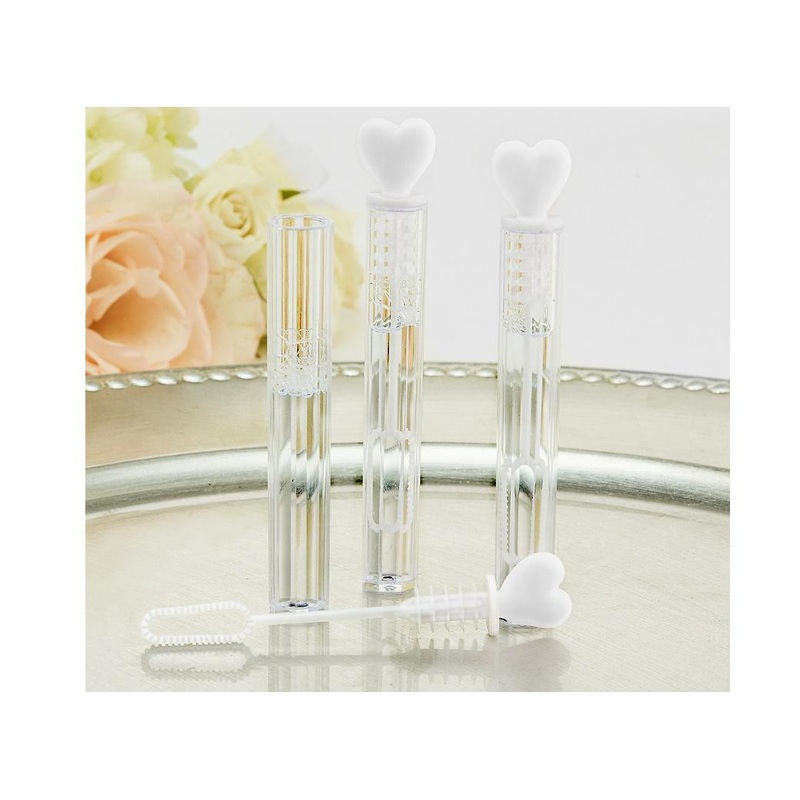 Heart Wedding Bubbles 36pk