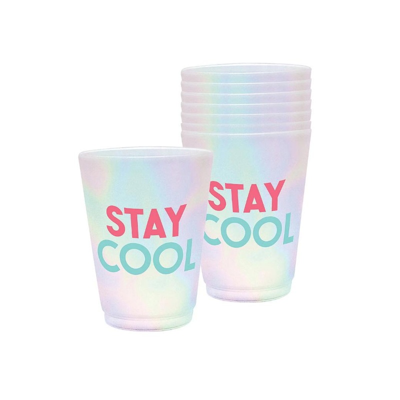 Just Chillin Frosted Tumblers 8pk