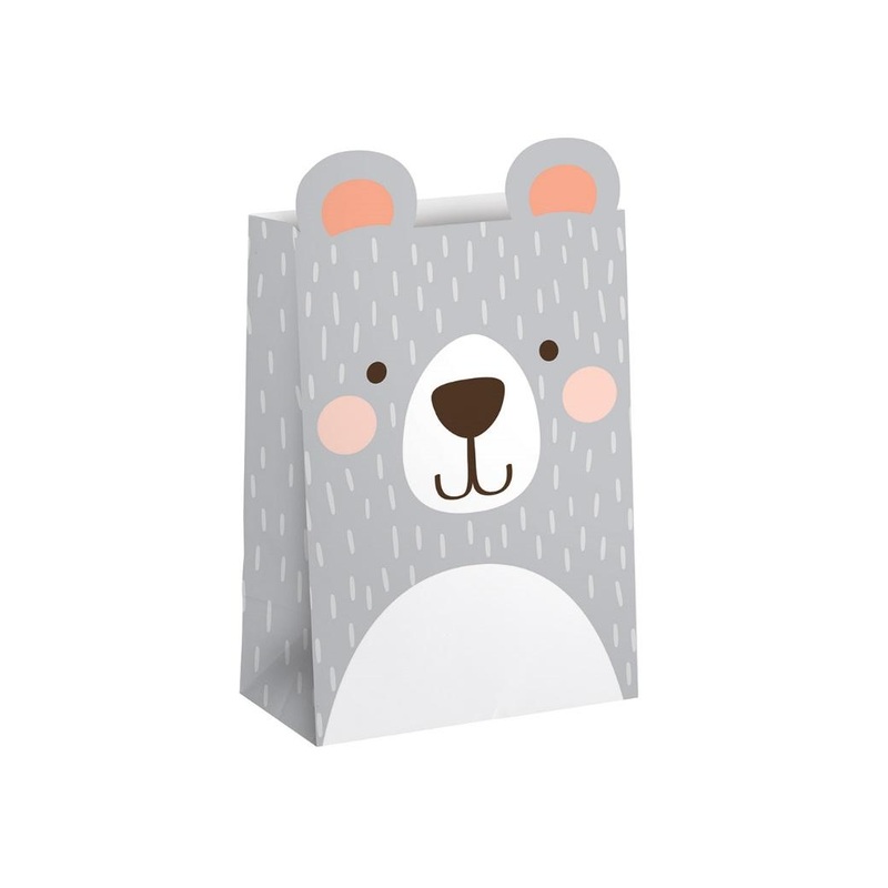Lil Bear Paper Treat Bags 8pk