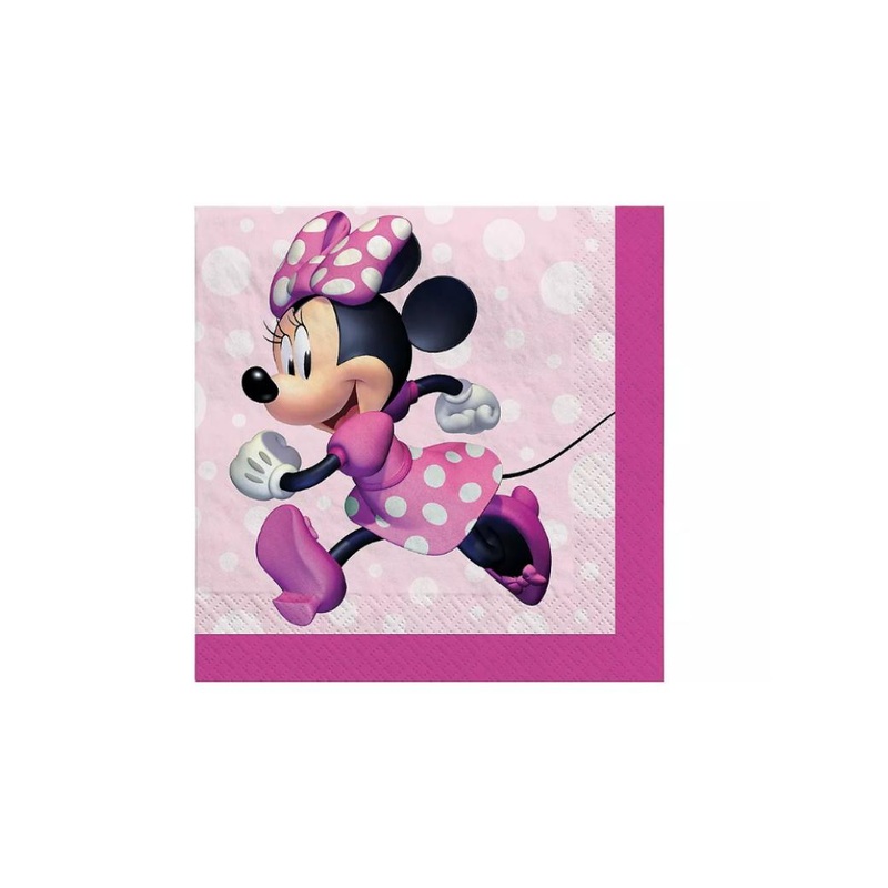 Minnie Mouse Forever Beverage Napkins 16pk