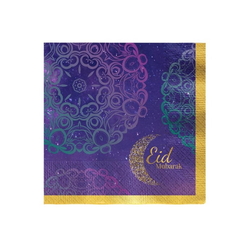 Opulent Eid Lunch Napkins 16pk