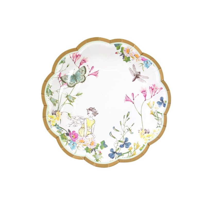 Truly Fairy Scallop Edged Plates 12pk